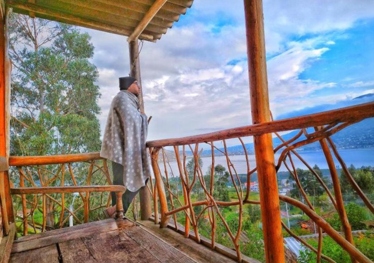 Cabanas Y Glampings Balcon Del Lago Otavalo Kültér fotó