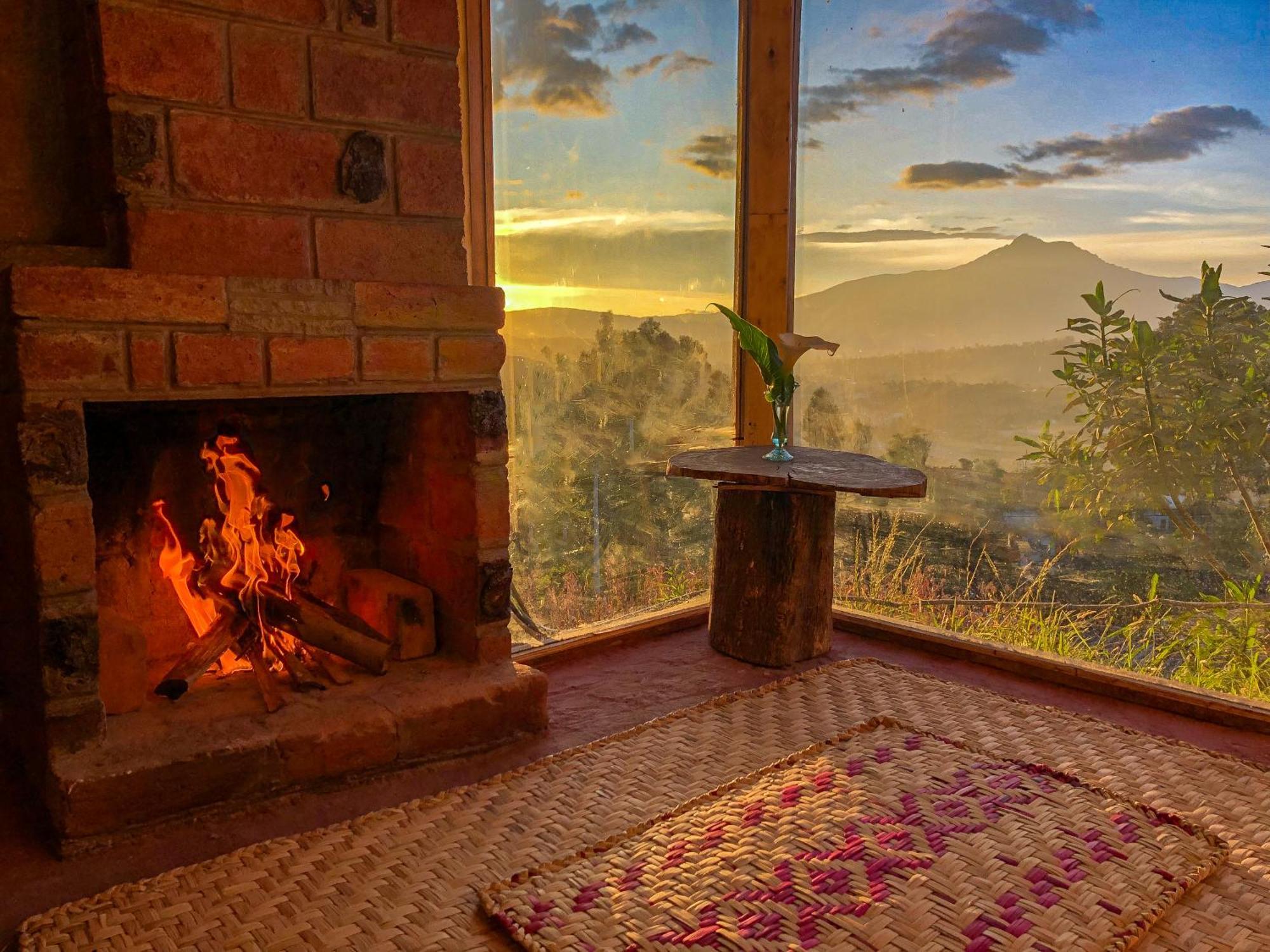 Cabanas Y Glampings Balcon Del Lago Otavalo Kültér fotó