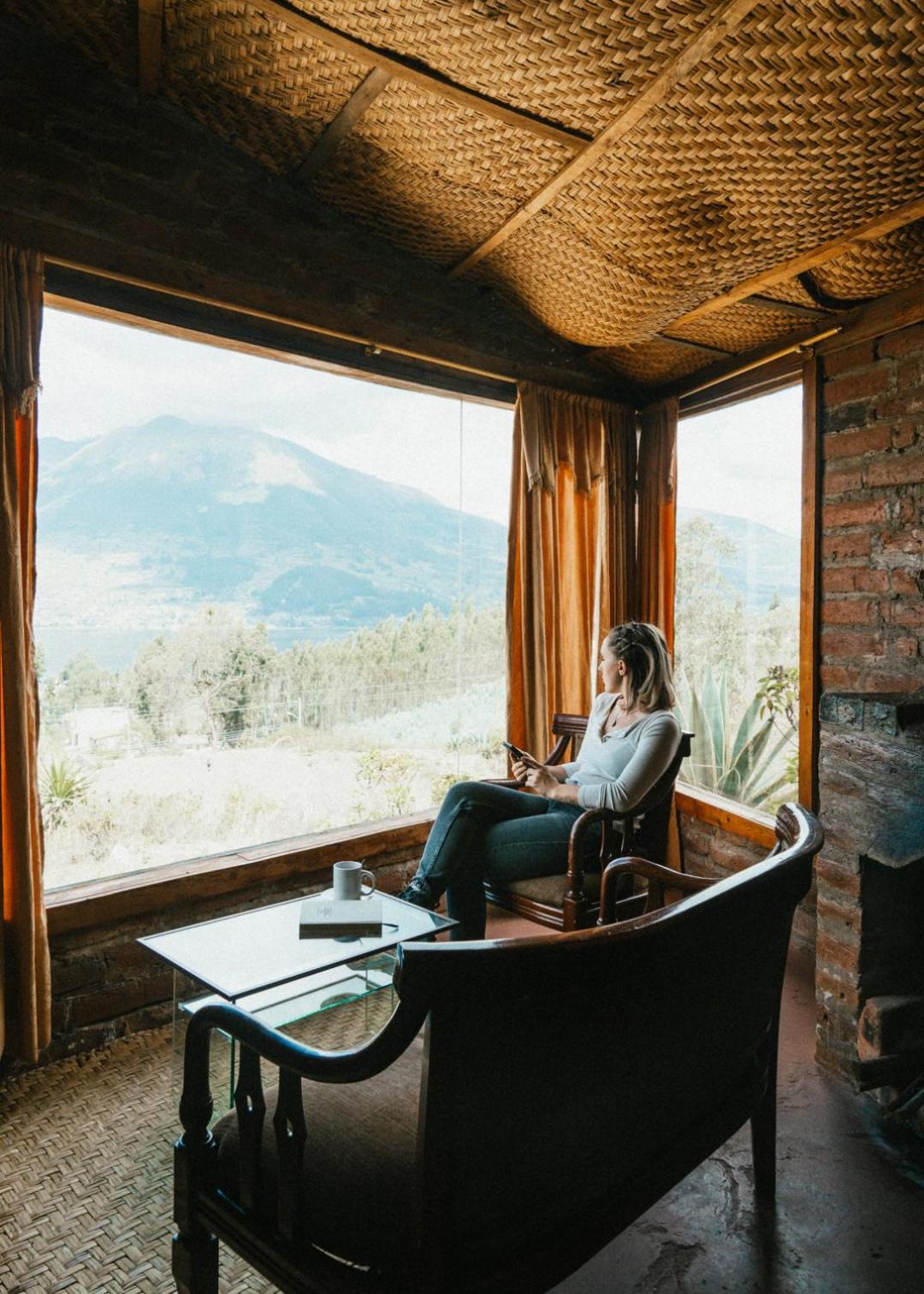 Cabanas Y Glampings Balcon Del Lago Otavalo Kültér fotó