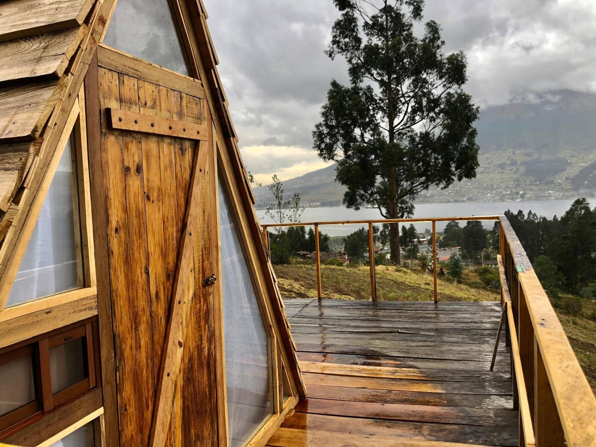 Cabanas Y Glampings Balcon Del Lago Otavalo Kültér fotó
