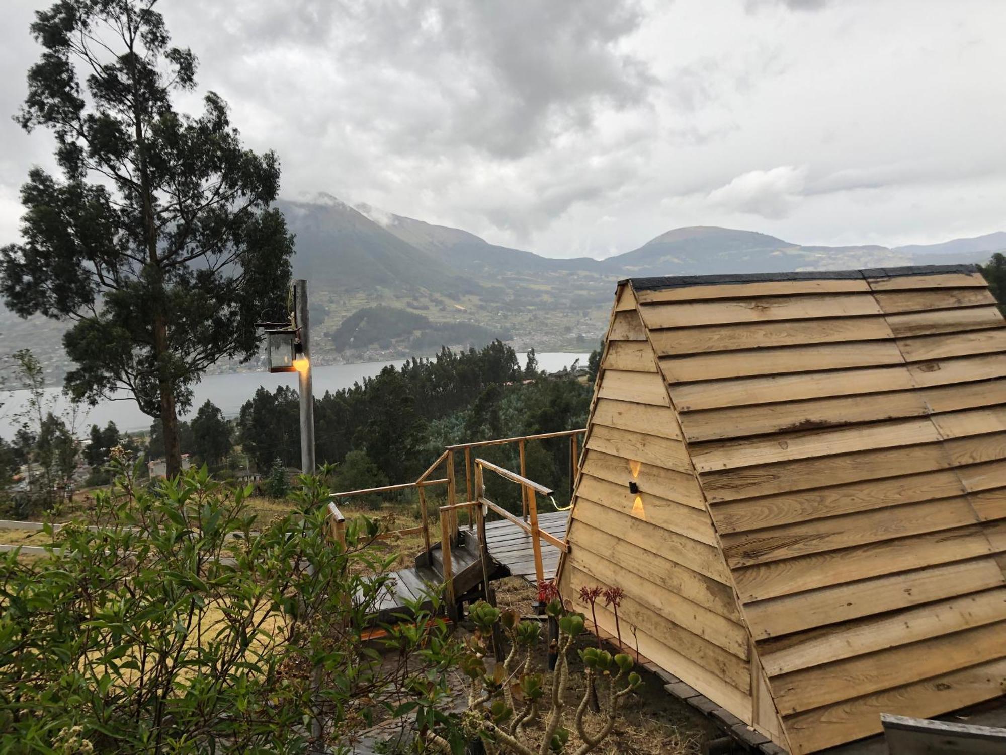Cabanas Y Glampings Balcon Del Lago Otavalo Kültér fotó